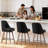 Klayden Swivel 26'' Upholstered Counter Stool with Solid Wood Frame-810335870