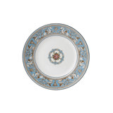 Florentine Turquoise Bone China Salad/Dessert Plate
