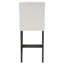 Ensemble de 2 chaises de comptoir rembourrées Alba Boucle-105835117