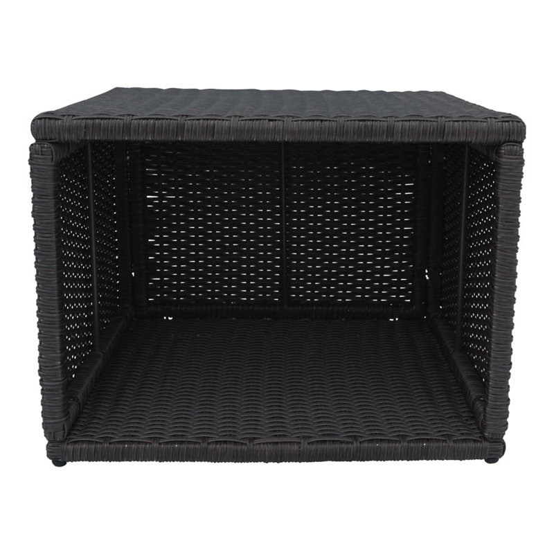 Square Outdoor Side Table - 56 cm W 43 cm D