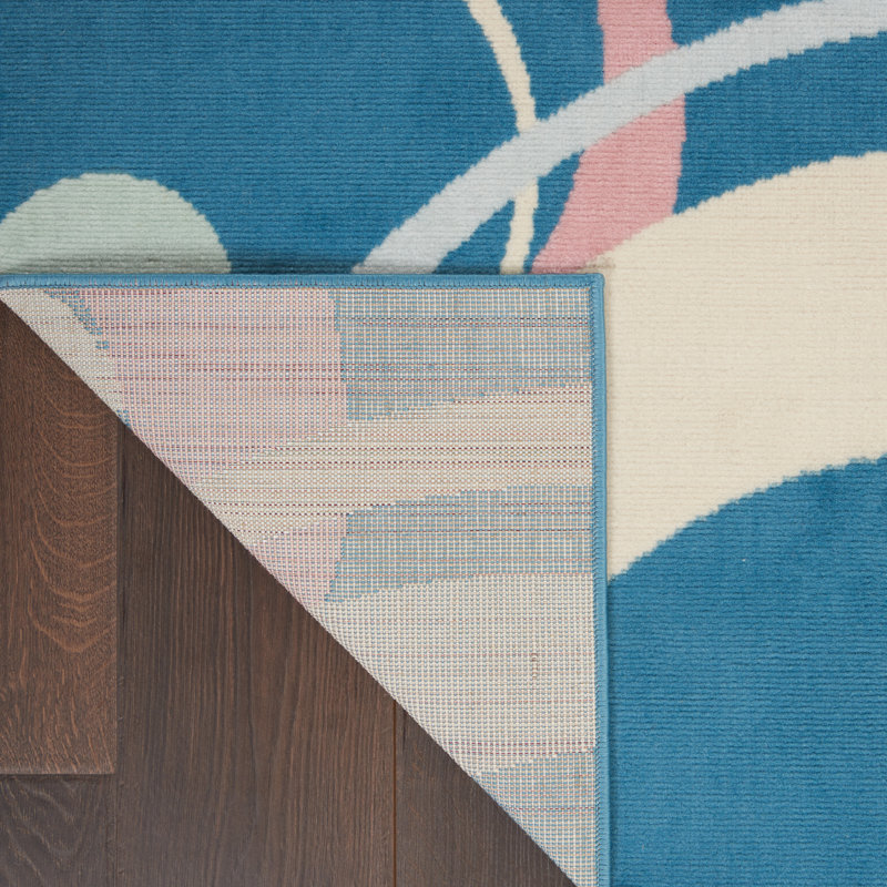 Zakirah Abstract Indoor Rug, Rectangle 5'3" x 7'3"