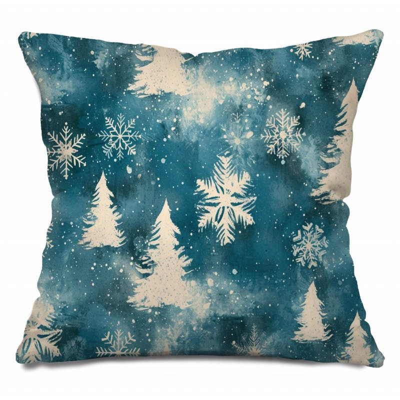 Coussin Winter, H 14 po x l 14 po
