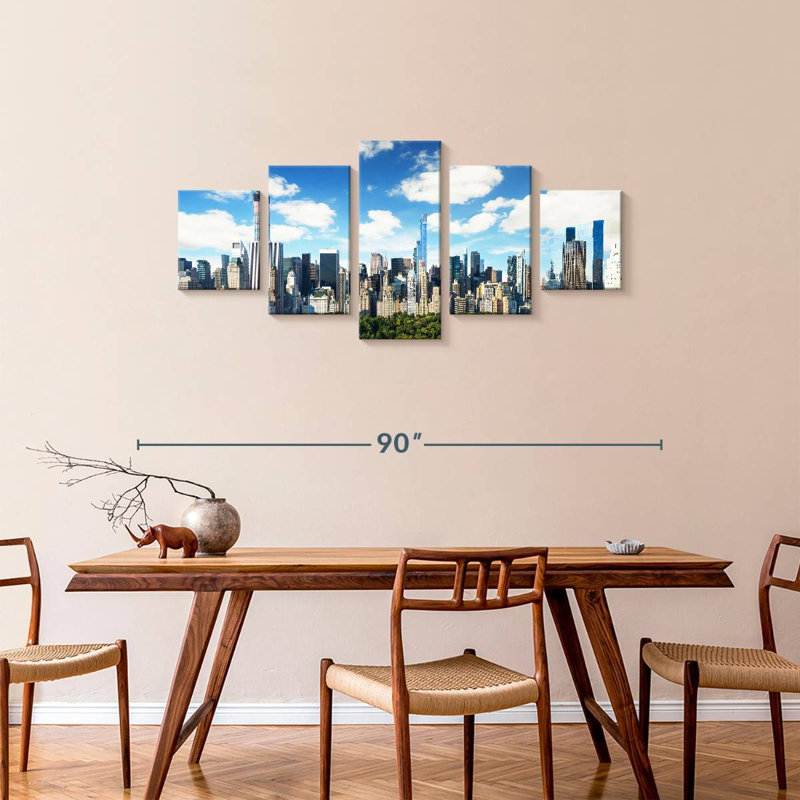 Central Park NY USA, 34" H x 74" W