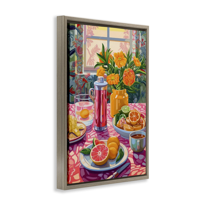 Toile estivale sur table d'été par LSR Design Studio, Brun, H 25 po x l 17 po