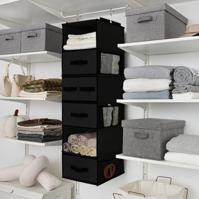 Rangement suspendu en tissu