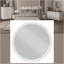 Miroir rond gris Carena