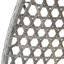 Fauteuil à œufs suspendu pour divers espaces - support en fer, PE, coussin de tête réglable, siège polyvalent, base solide, repose-pieds, confort et détente-94130053-94130054