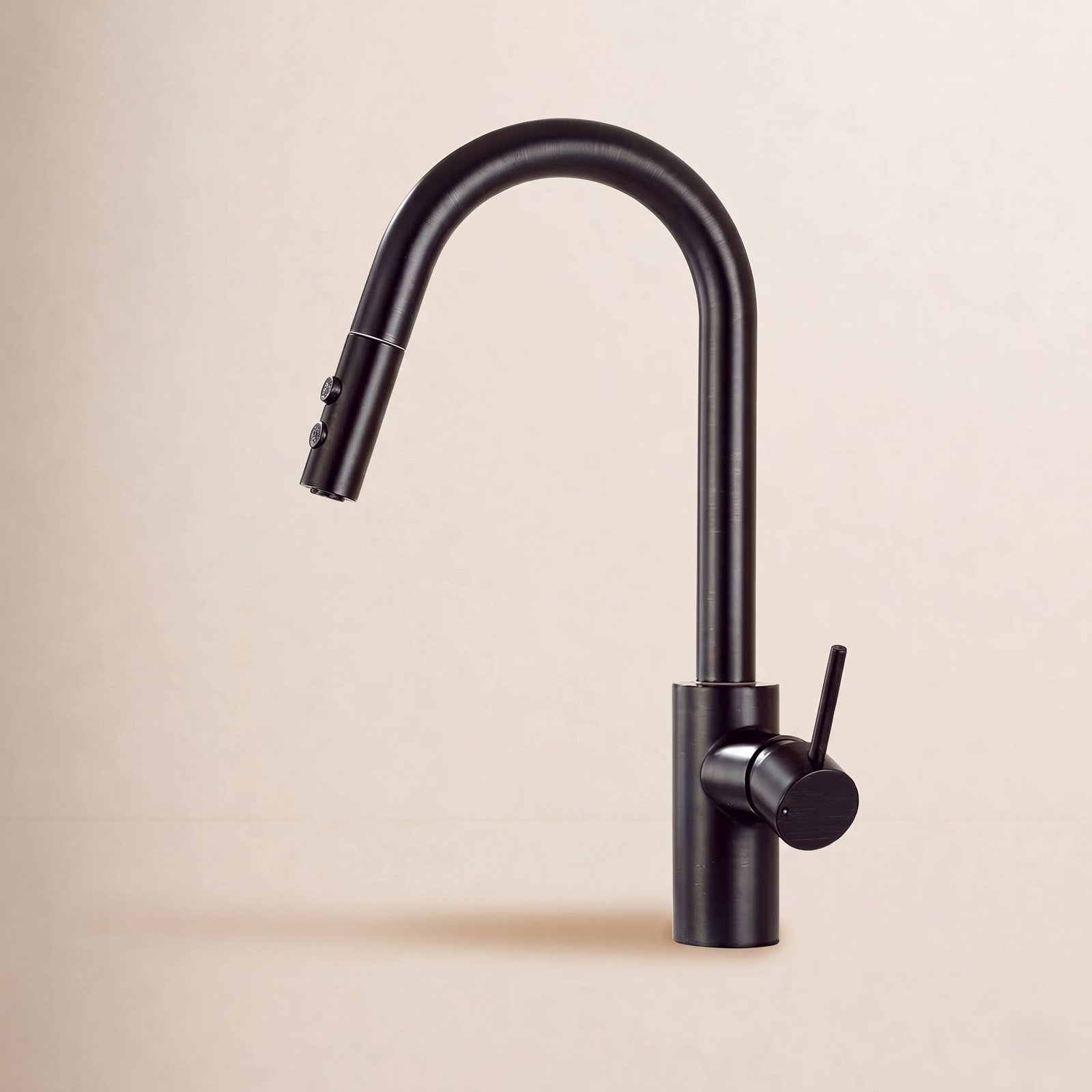 Pull-Down Kitchen Faucet with Accessories, Oil Rubbed Bronze