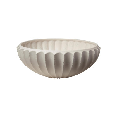 Sawtooth Bowl-Rustic White
