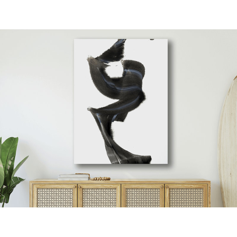 Silhouette I - Artist Enhanced Canvas Print, 40" H x 30" W x 1.5" D, Unframed Canvas