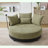 52.75'' Oversized Round Swivel sofa-963571766
