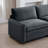 Two-Seater Sofa  With One Footrest-363164951-363164950