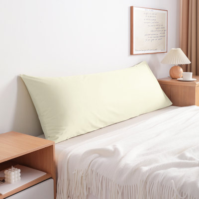 100% Cotton Body Pillowcase, Envelope Closure, Soft Body Pillow Cover