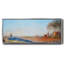 «The Plain of Colombes, White Frost» - toile encadrée-110895755