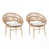 Coussin beige / structure brun clair est en rupture de stock