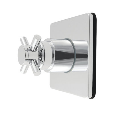 Kingston Brass Concord Single-Handle Wall Mount Six-Way Diverter Valve with Trim Kit