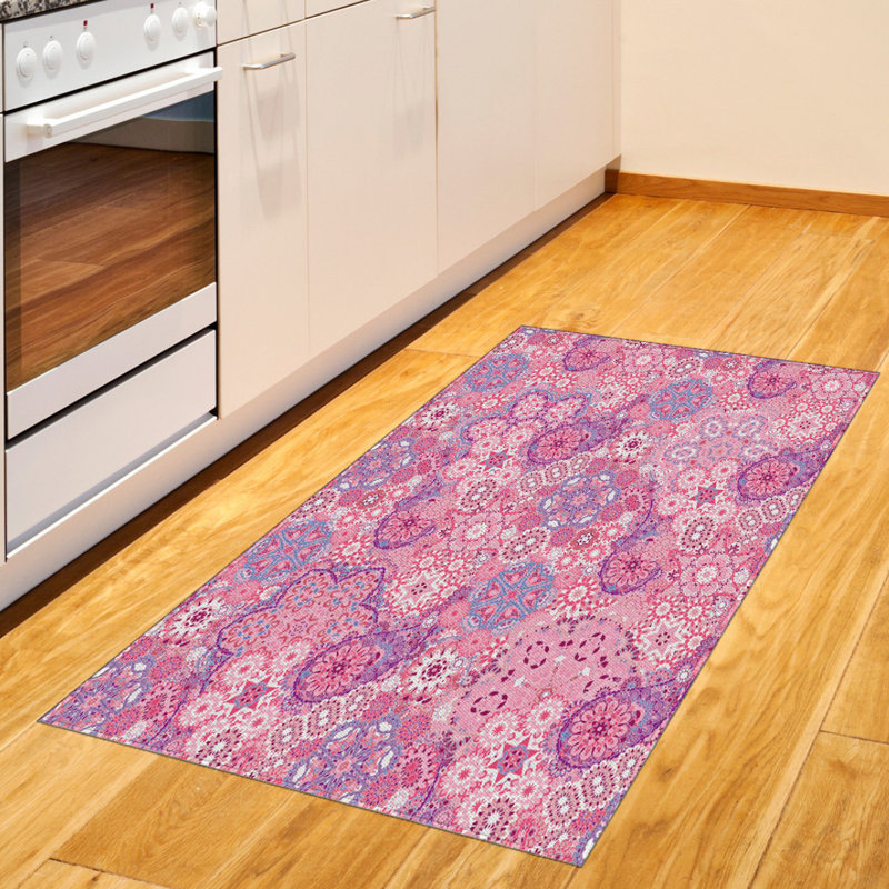 Tapis décoratif bohémien, Rectangle 2 pi 7 po x 5 pi