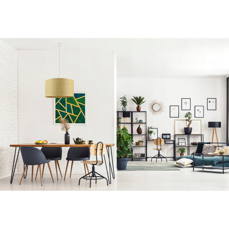 Abydos 1 - Light Rattan Single Pendant