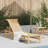  Sun Lounger Natural Bamboo Bamboo Adult-Size