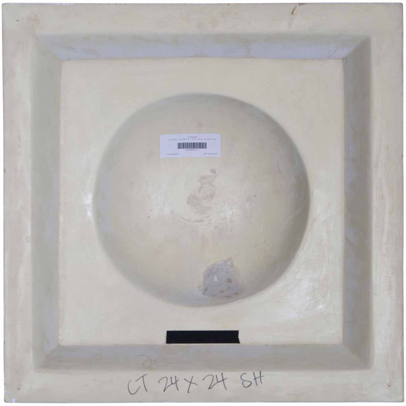 Shell 24'' L x 24'' W Polyurethane Drop-In Ceiling Tile In Gray
