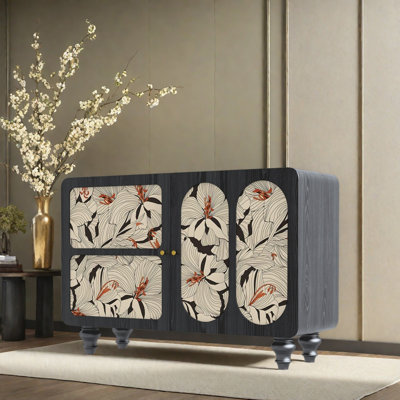 Armoire de rangement Vintage Floral