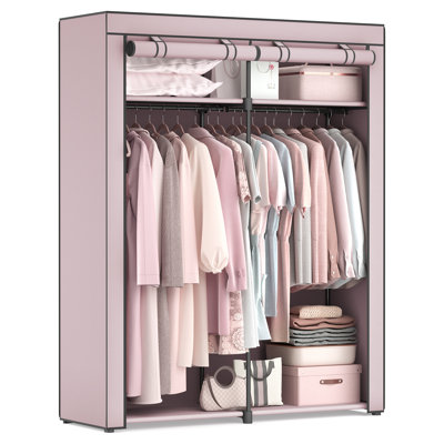Illughi 140cm Portable Wardrobe