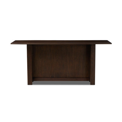 Canton Bar Table-Dark Brown Acacia-Bar