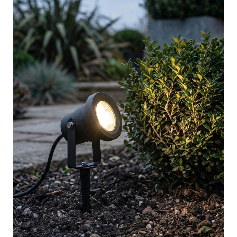 Black Integrated LED Spotlight