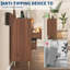 Commode 7 tiroirs cannelée de 54 pouces de largeur-426436943