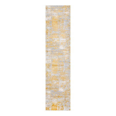 Tapis jaune / gris Glenn