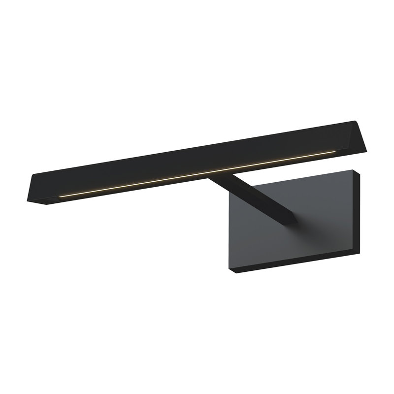 Dessau Dimmable LED Wall Mounted Picture Light, Nightshade Black