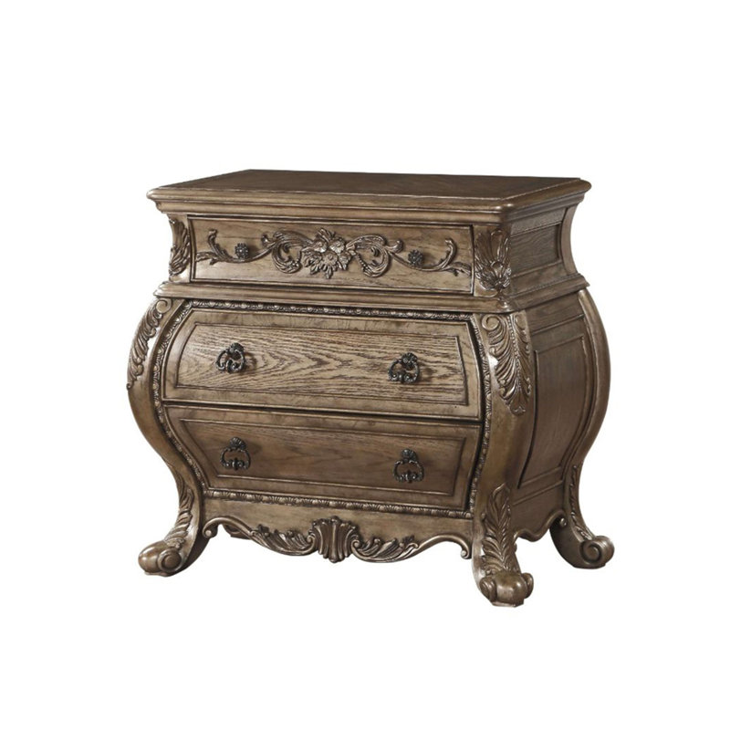 Table de chevet 3 tiroirs