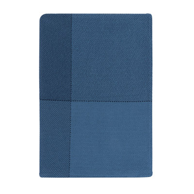 Northfield Recycled Cotton Colorblock Herringbone Throw Blanket