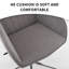 Fauteuil de bureau réglable TY, chambre à coucher à domicile, fauteuil pivotant ergonomique, siège à dossier, confortable pour les longues séances-132620908-132620912