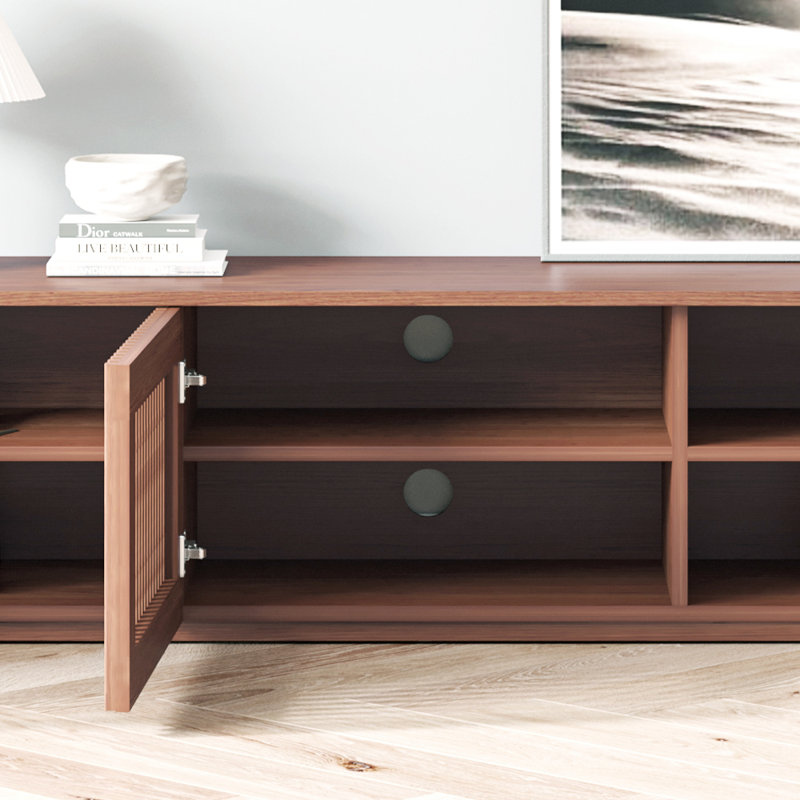 Hiramani Solid Wood TV Stand for TVs up to 88" | Wayfair