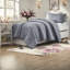 Ensembles de literie simple TG durables, maison moderne et rayée en polyester
