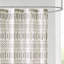 Rideau de douche en coton jacquard