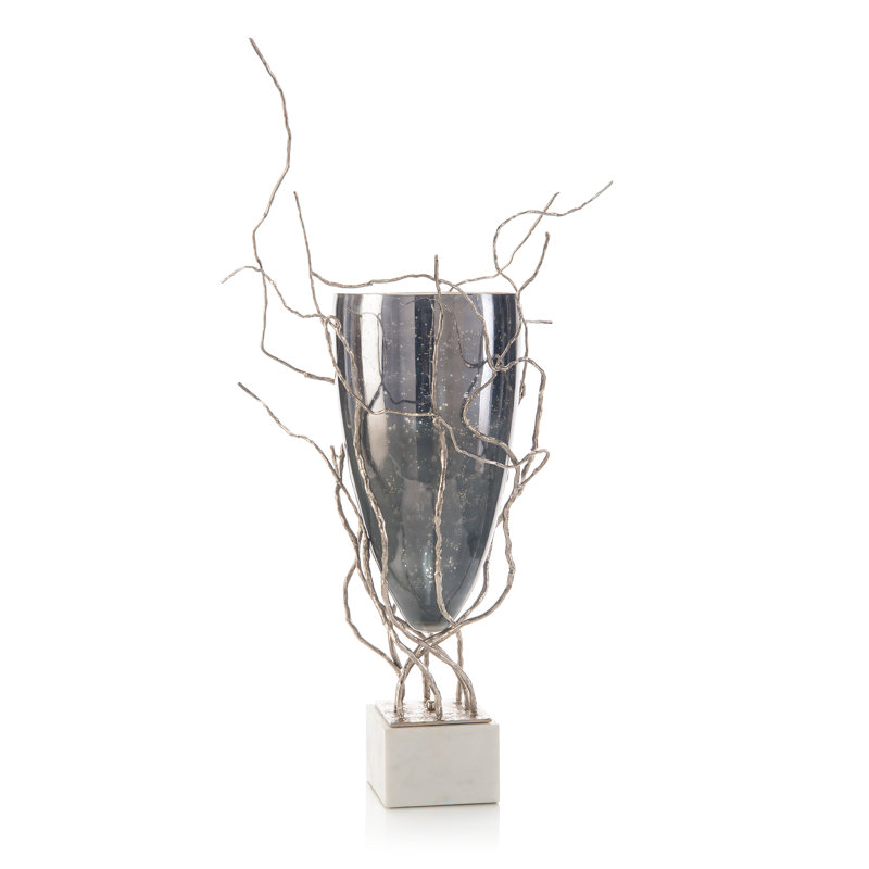 Glass Floor Vase