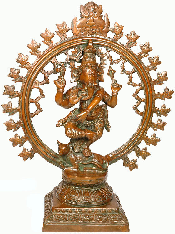 Grande taille Ganesha - Le fils de Nataraja