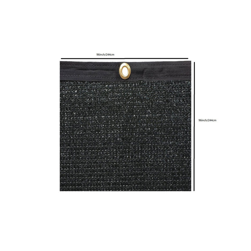 Abat-jour d'intimité pour auvent Origin RV, noir, 192" H x 0.2" W x 120" D, Black