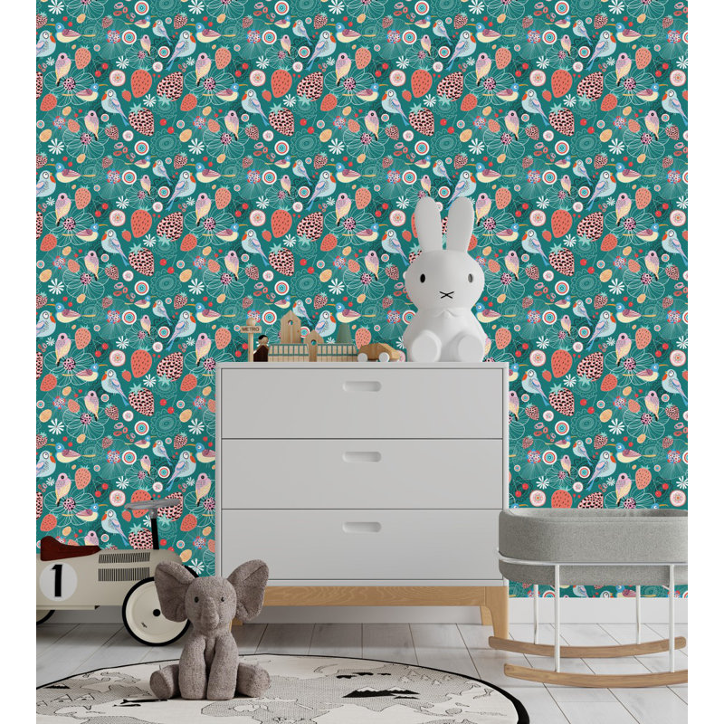 Carreau de papier peint l 25 po, L 2,09 pi x L 10,42 pi