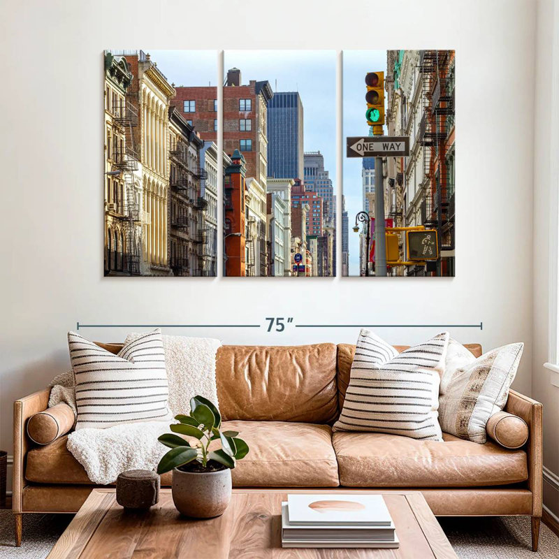 Soho à New York, H 42 po x l 65 po