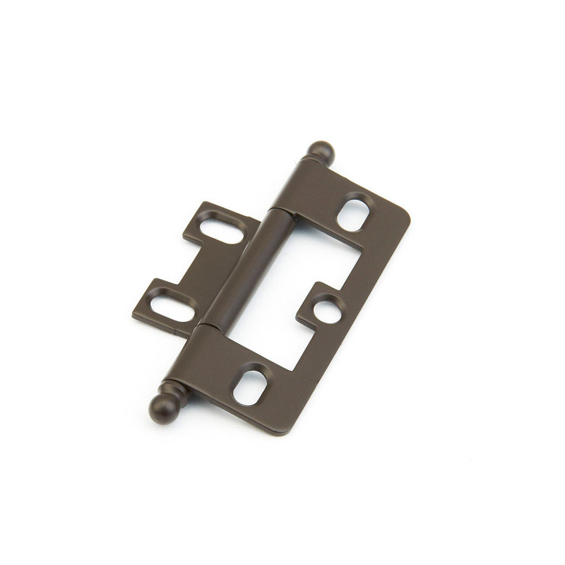 3'' x 0.88'' Metal Traditional Hinge, Oil Rubbed Bronze