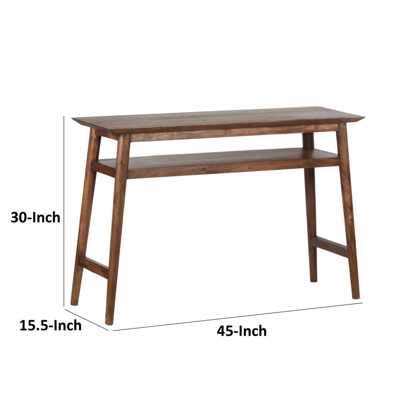 Liam 45'' Solid Wood Console Table