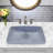 Nantucket Sinks Italian Fireclay Undermount  Vanity Sink RC2035SS 'Siracusa' with Distressed Hand-Painted Finish