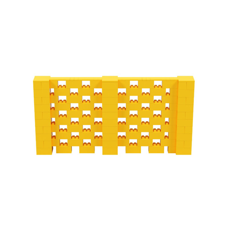 Ensemble mural Everblock, Jaune, H 60 po x l 120 po x P 12 po