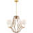 Antique-Burnished Brass/Natural Rattan selected