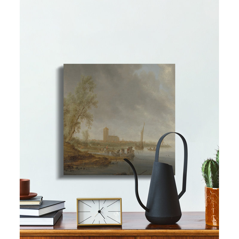 Hymes Wrapped Canvas Print Set, 12x12