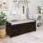 Storage Bench With 3 Shutter-Shaped Doors, Shoe Bench With Removable Cushion And Hidden Storage Space-733287763