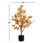 3 pi. Arbre artificiel eucalyptus d'automne